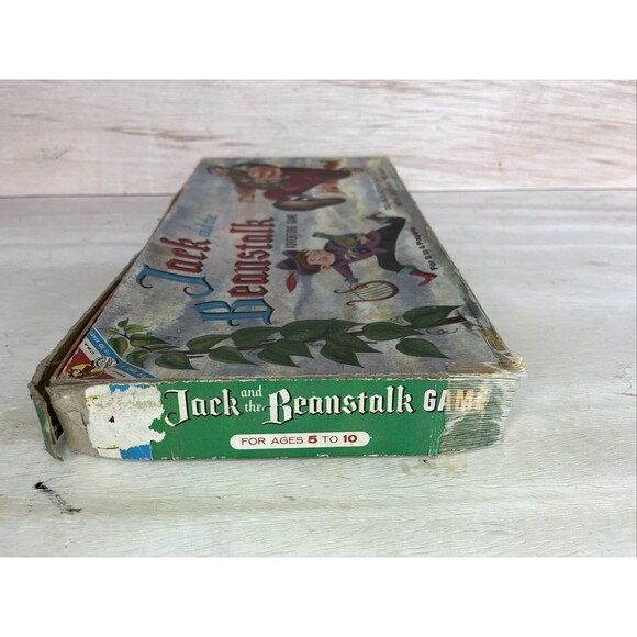 Jack And The Beanstalk Vintage Board Game Adventure Game Transogram 1957 USA - Picture 5 of 10
